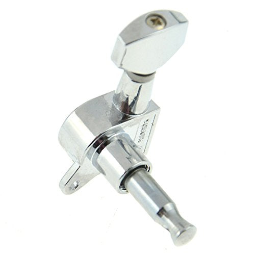 Swhmc 6 Right Chrome Electric Guitar Tuning Pegs Guitar Machine Heads Knobs Tuning Keys for Acoustic or Electric Guitar